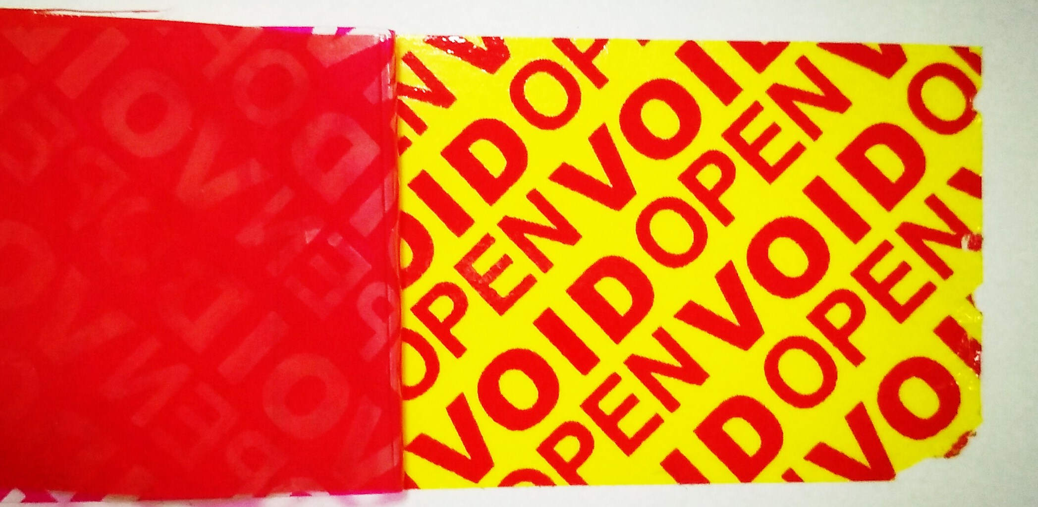 紅色全轉移VOID 防偽標簽 紅色全轉移VOID 防偽標(biāo)簽